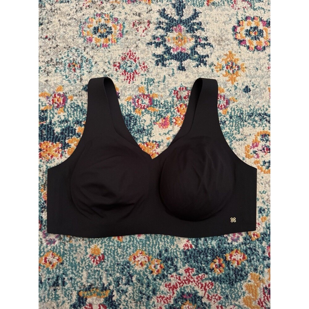 Honeylove Liftwear V-Neck Bra in Black Size 40C/D